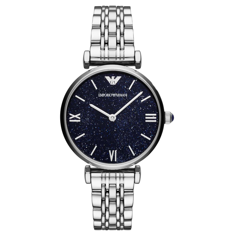 Kup zegarek damski Emporio Armani AR11091 w kolorze niebieskim ze stali nierdzewnej - Emporio Armani | Jetzt kaufen bei karinex