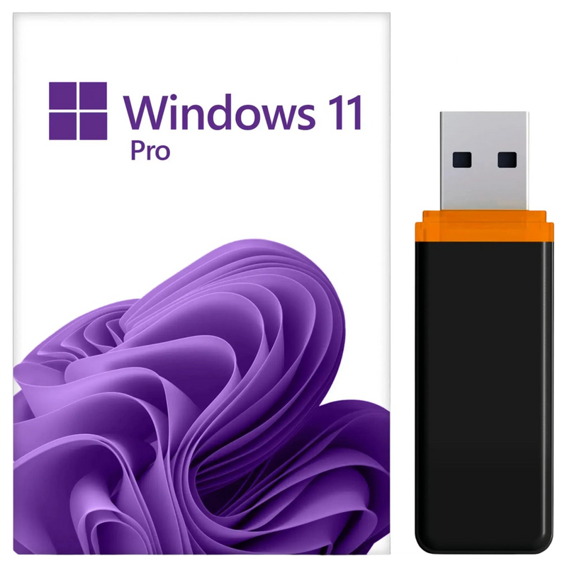 Buy Windows 11 Pro USB stick – perpetual licence + key sent instantly by email
