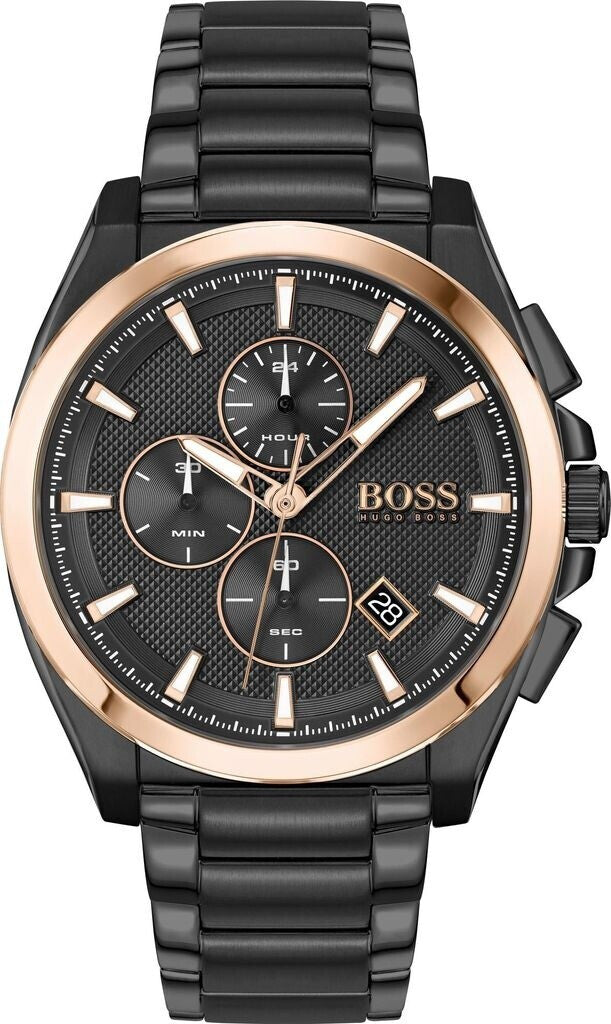 Hugo Boss Uhr 1513885 Herren Armbanduhr Grau
