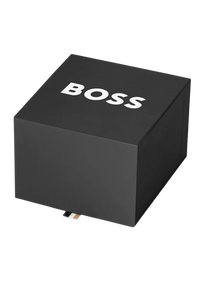 Originale Hugo Boss Uhrenbox mit Markenlogo, geeignet für verschiedene Armbanduhren
