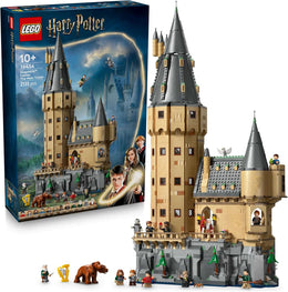 LEGO Harry Potter Schloss Hogwarts Hauptturm 76454 – großes Hogwarts-Bau-Set mit Minifiguren und detailliertem Turm
