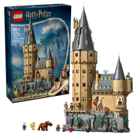 LEGO Harry Potter Schloss Hogwarts Hauptturm 76454 – großes Hogwarts-Bau-Set mit Minifiguren und detailliertem Turm