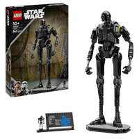 LEGO Star Wars K-2SO 75344 – baubarer Sicherheitsdroide mit beweglichen Gelenken und schwarzer Display-Base