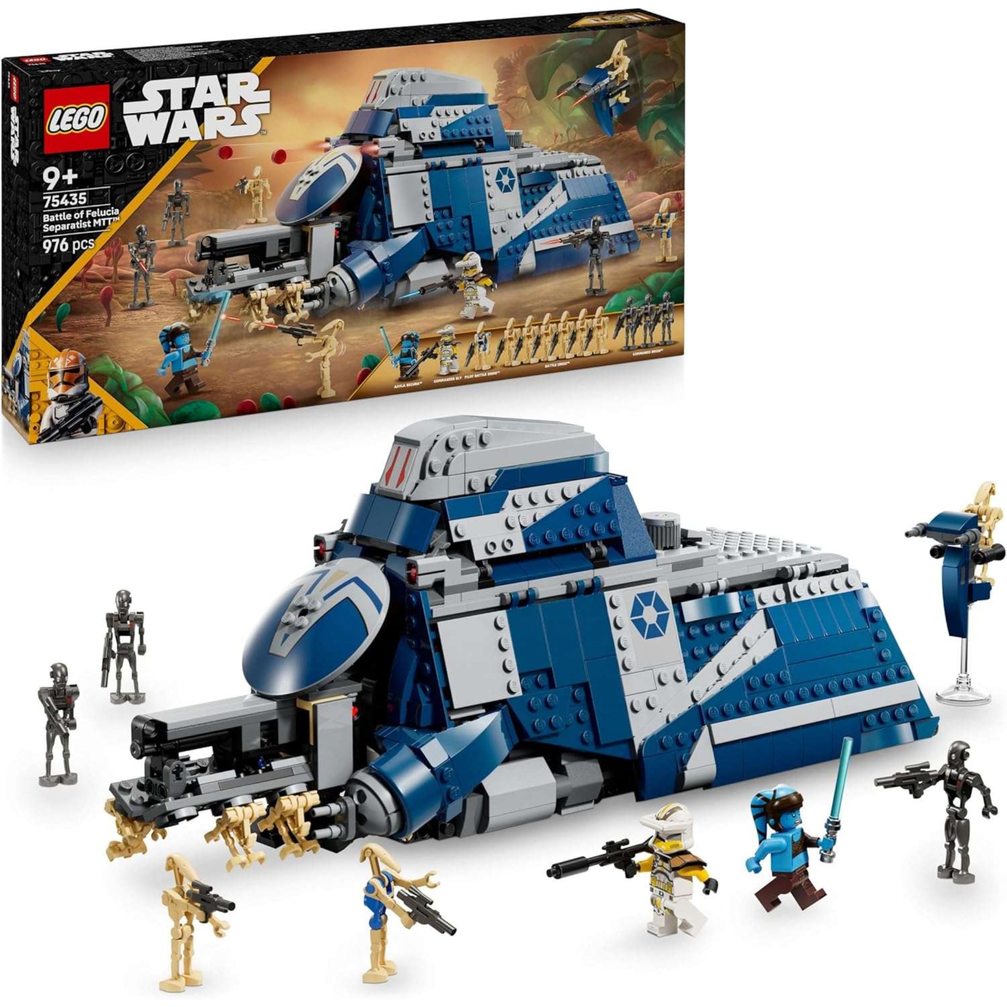LEGO Star Wars MTT der Separatisten (75435) mit Droiden und Felucia-Szene