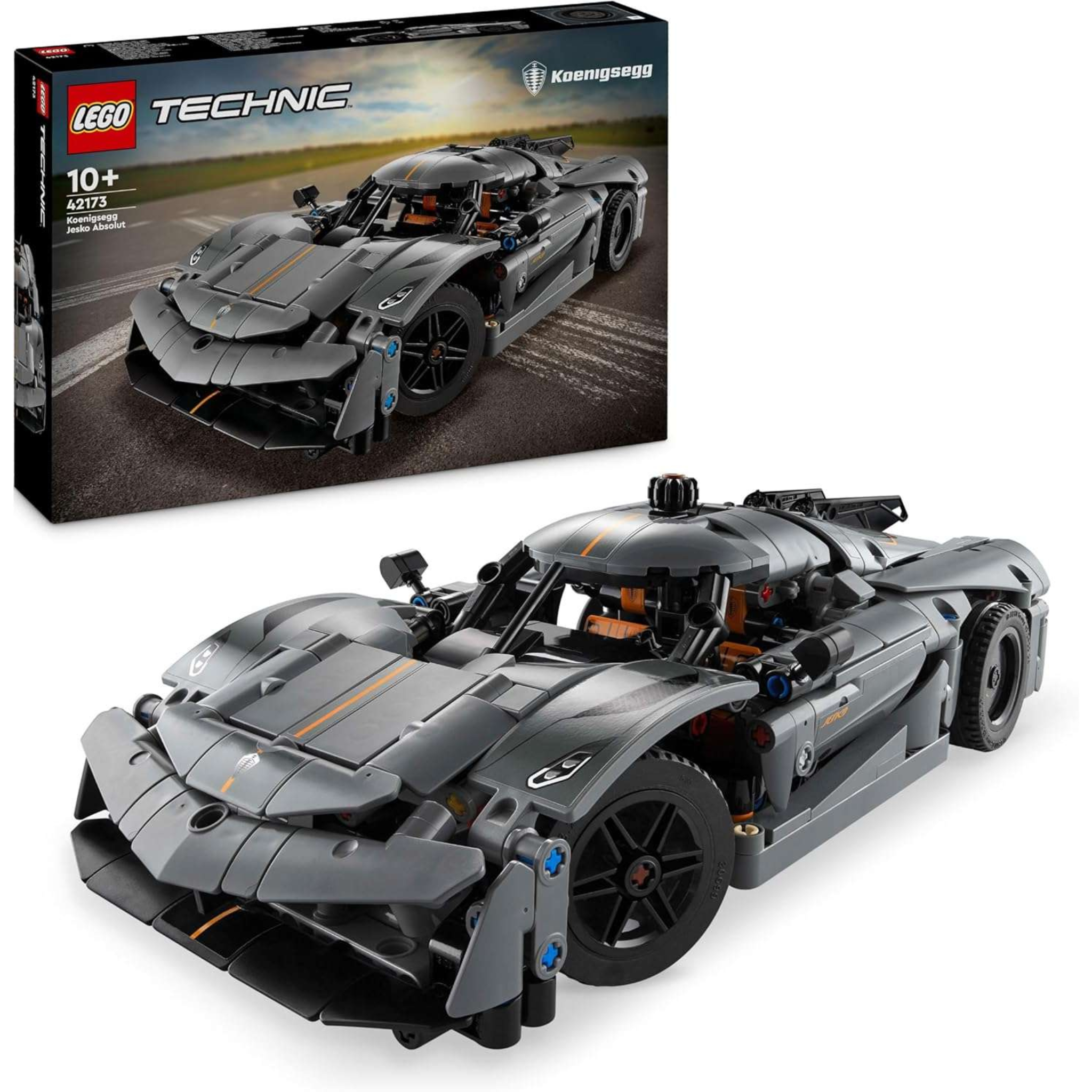 LEGO Technic Koenigsegg Jesko Absolut (42173) Supersportwagen Modell – detailreiches Bau-Set für Kinder und Sammler – karinex
