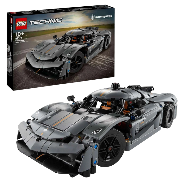 LEGO Technic Koenigsegg Jesko Absolut (42173) Supersportwagen Modell – detailreiches Bau-Set für Kinder und Sammler – karinex