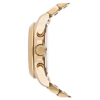 Michael Kors Bradshaw MK5739 Gold Damen Chronograph in Seitenansicht
