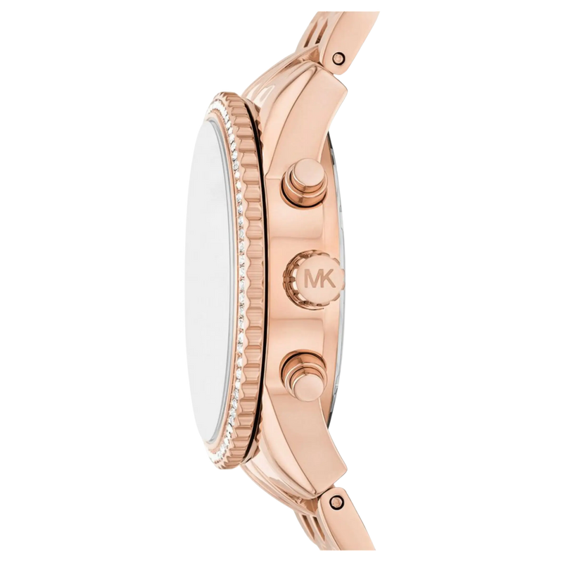 MICHAEL KORS Chronograph BRYANT MK7531, Quarzuhr, Armbanduhr, Damenuhr, Edelstahlarmband, analog, Tag