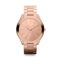 Michael Kors Damenuhr Runway Slim MK3197 in Roségold mit Edelstahlarmband und analogem Zifferblatt – elegante Damen Quarzuhr, 42mm Gehäuse, modernes Luxusdesign - Bild 1