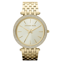 Michael Kors Darci MK3191 goldene Damenarmbanduhr, Edelstahl, 39mm, luxuriöses Design