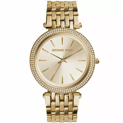 Michael Kors Darci MK3191 Damenarmbanduhr Gold Edelstahl 39mm