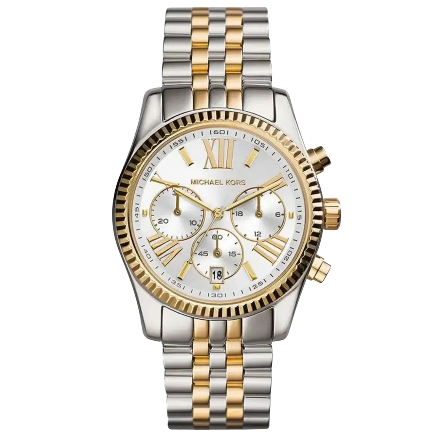 Michael Kors Lexington MK5955 Damen Uhr Bicolor 38mm Chronograph - Michael Kors | Jetzt kaufen bei karinex