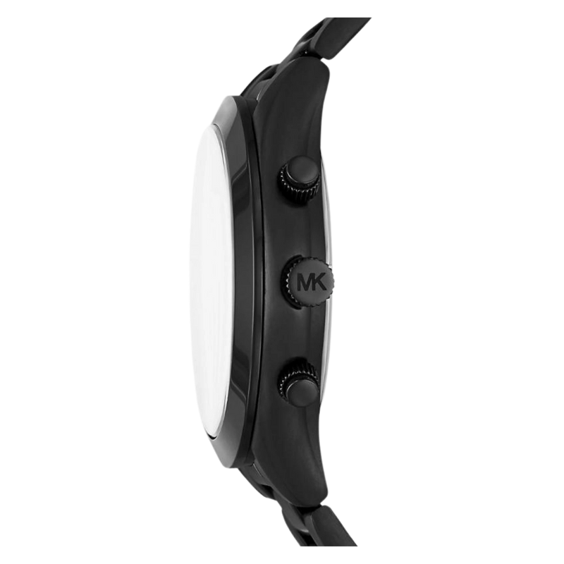 Michael Kors MK8919 Herrenuhr Seitenansicht schwarzes Edelstahlgehäuse