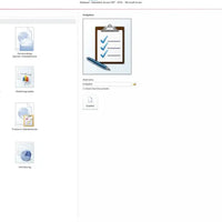 Screenshot von Microsoft Access 2010 mit Übersicht der verfügbaren Datenbankvorlagen zum Erstellen neuer Projekte
