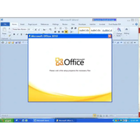 Screenshot des Microsoft Office 2010 Installationsfensters beim Start innerhalb von Microsoft Word
