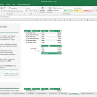 Microsoft Office 2019 Professional für Windows – Excel-Screenshot mit PivotTable zur Datenanalyse und Tabellenbearbeitung.
