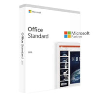 Microsoft Office 2019 Standard Windows Box mit Word, Excel, PowerPoint, Outlook und Publisher