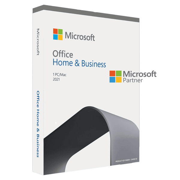 Microsoft Office 2021 Home & Business | Dauerlizenz | 1 PC/Mac | Aktivierungscode per E-Mail