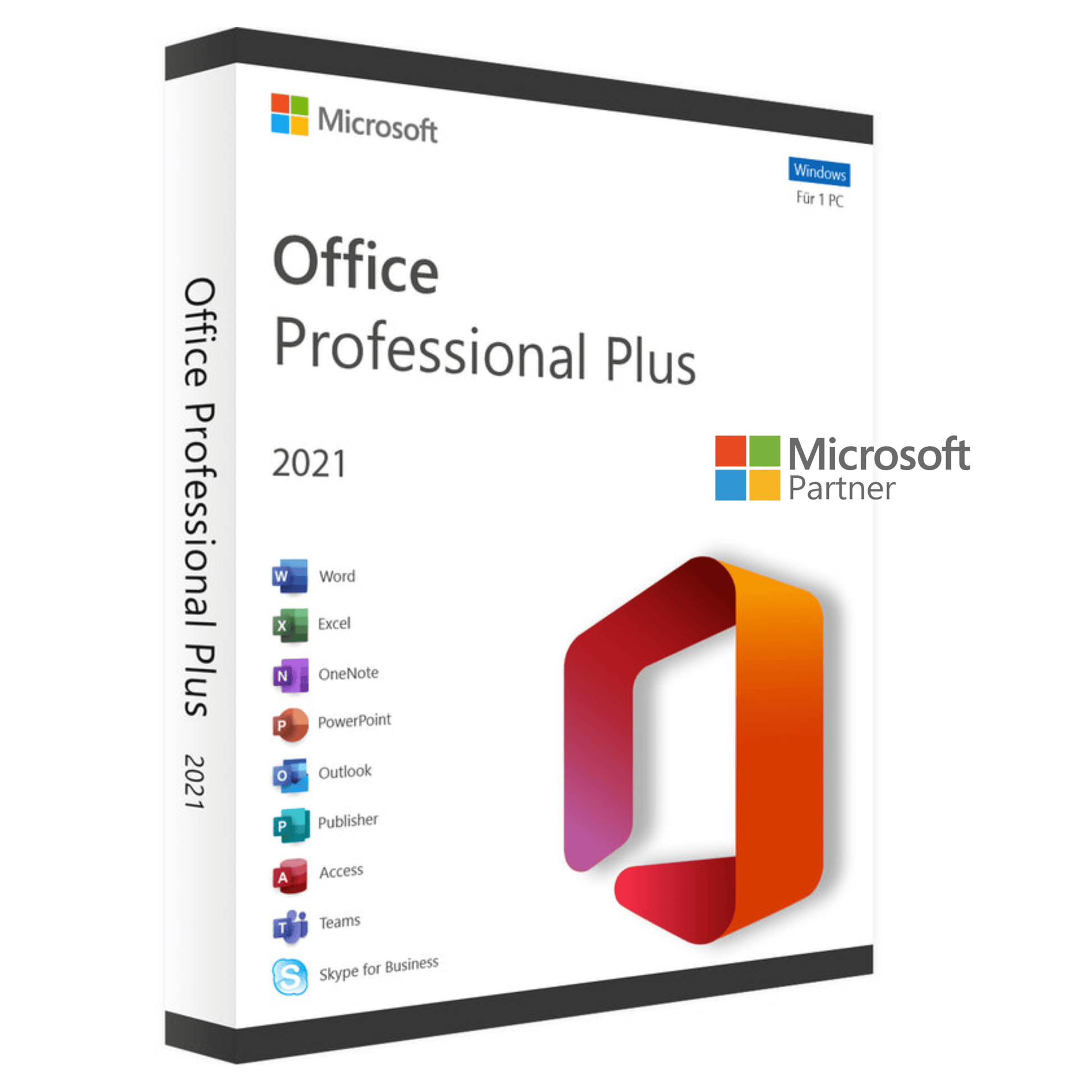 Microsoft Office 2021 Professional Plus Vollversion 1PC - unbegrenzte Laufzeit - karinex