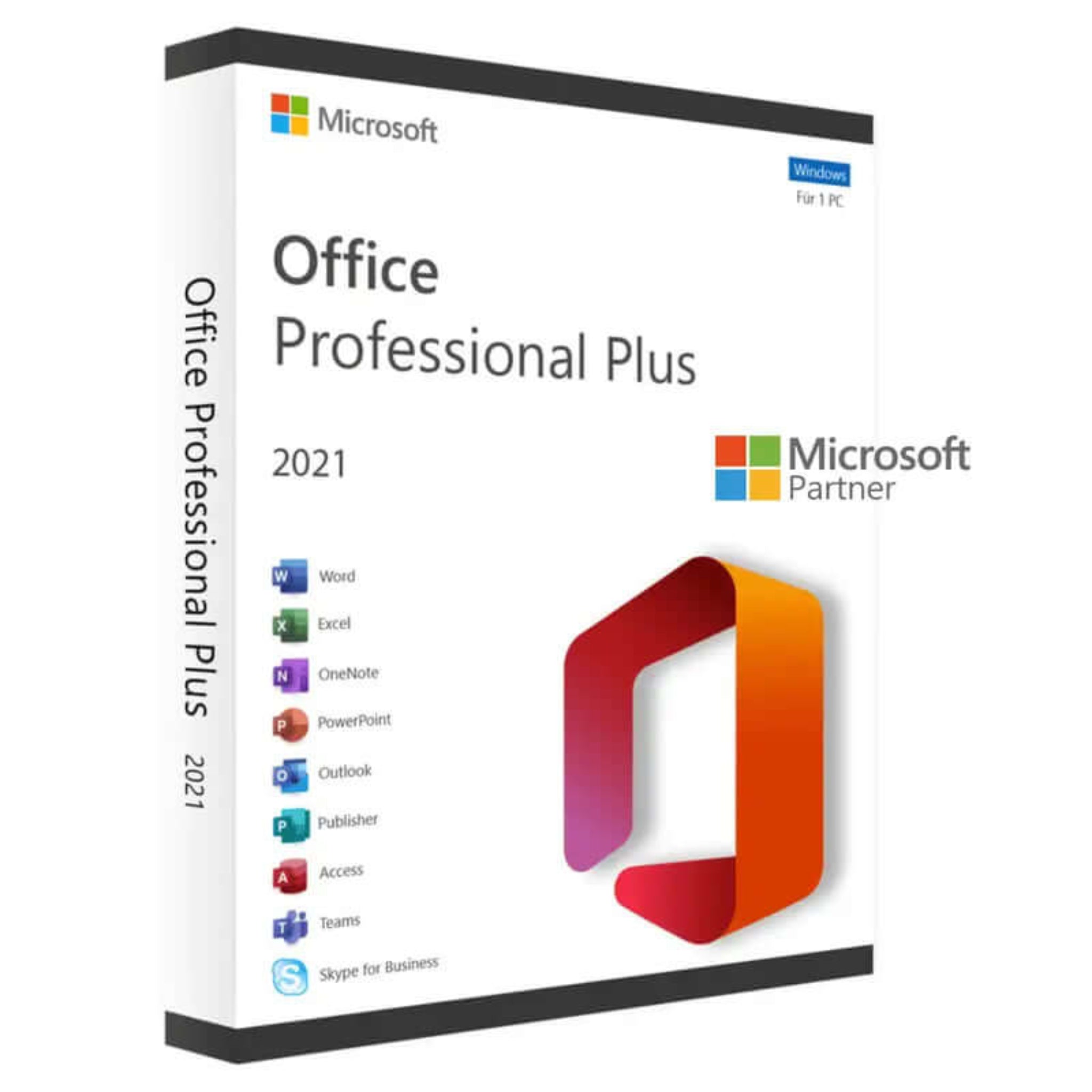 Microsoft Office 2021 Professional Plus Vollversion 1PC - unbegrenzte Laufzeit - karinex