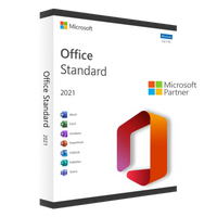 Microsoft Office 2021 Standard Vollversion Key – Download und Aktivierung per E-Mail, Original Microsoft Lizenz für Word, Excel, PowerPoint, Outlook und Publisher
