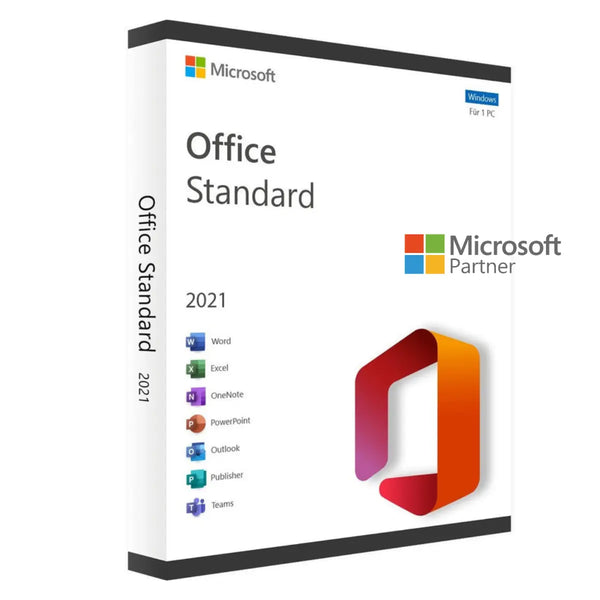 Microsoft Office 2021 Standard Vollversion Key Sofort Email Versand