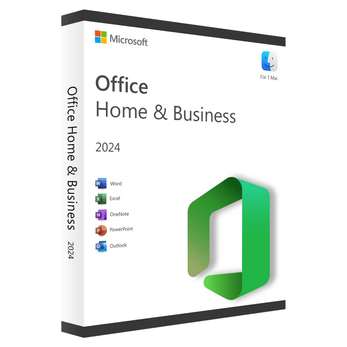 Microsoft Office 2024 Home & Business für Mac – Originalverpackung mit Word, Excel, PowerPoint, OneNote und Outlook
