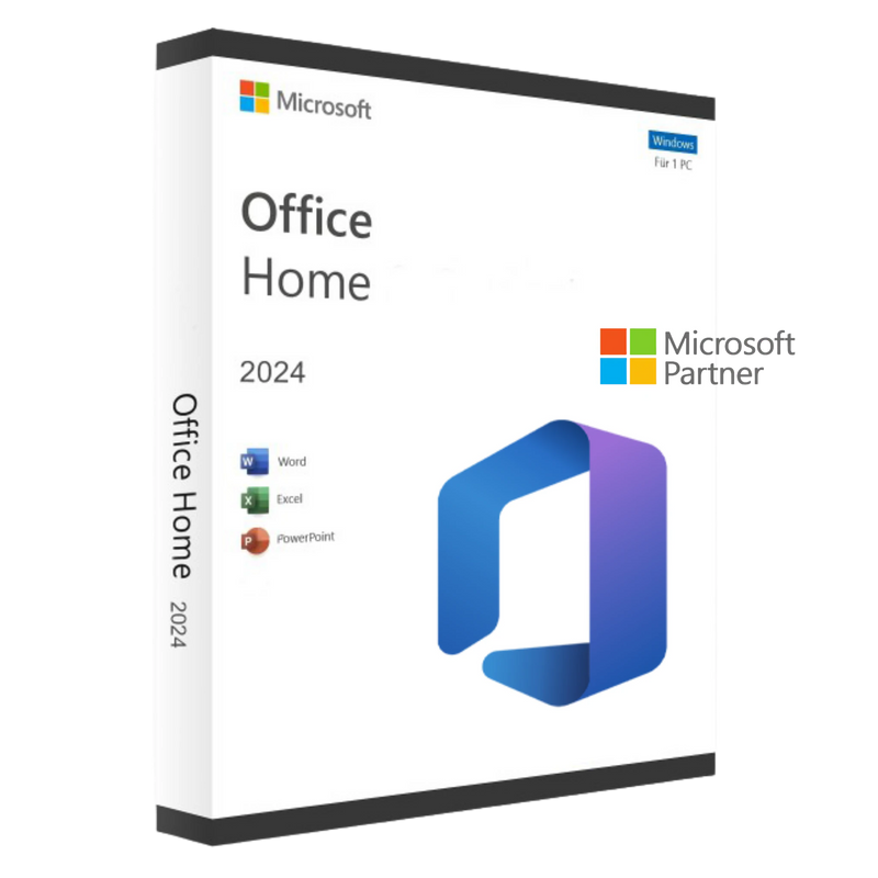 Microsoft Office 2024 Home für Windows – Foto der aktivierten Softwarelizenz
