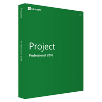 Microsoft Project 2016 Professional Lizenz für Windows als Produktbox