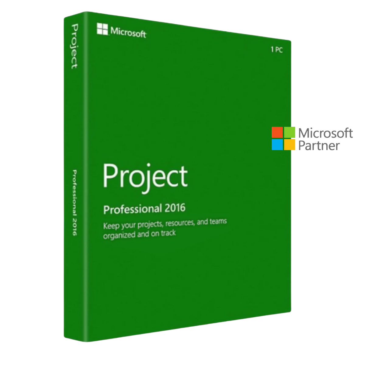 Microsoft Project 2016 Professional Lizenz für Windows als Produktbox