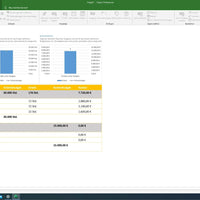 Microsoft Project 2021 Professional Screenshot mit Budget- und Kostenübersicht zur Projektplanung unter Windows