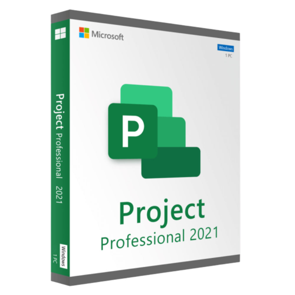 Microsoft Project 2021 Professional Download Key für Windows PC – Projektmanagement Software für professionelle Planung
