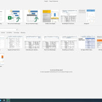 Microsoft Project 2021 Professional Screenshot mit Projektvorlagen und Startübersicht für neue Projekte unter Windows
