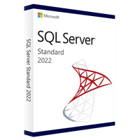Microsoft SQL Server 2022 Standard Lizenz als Boxabbildung für Server- und Datenbankverwaltung