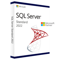 Microsoft SQL Server 2022 Standard Lizenz als Boxabbildung für Server- und Datenbankverwaltung