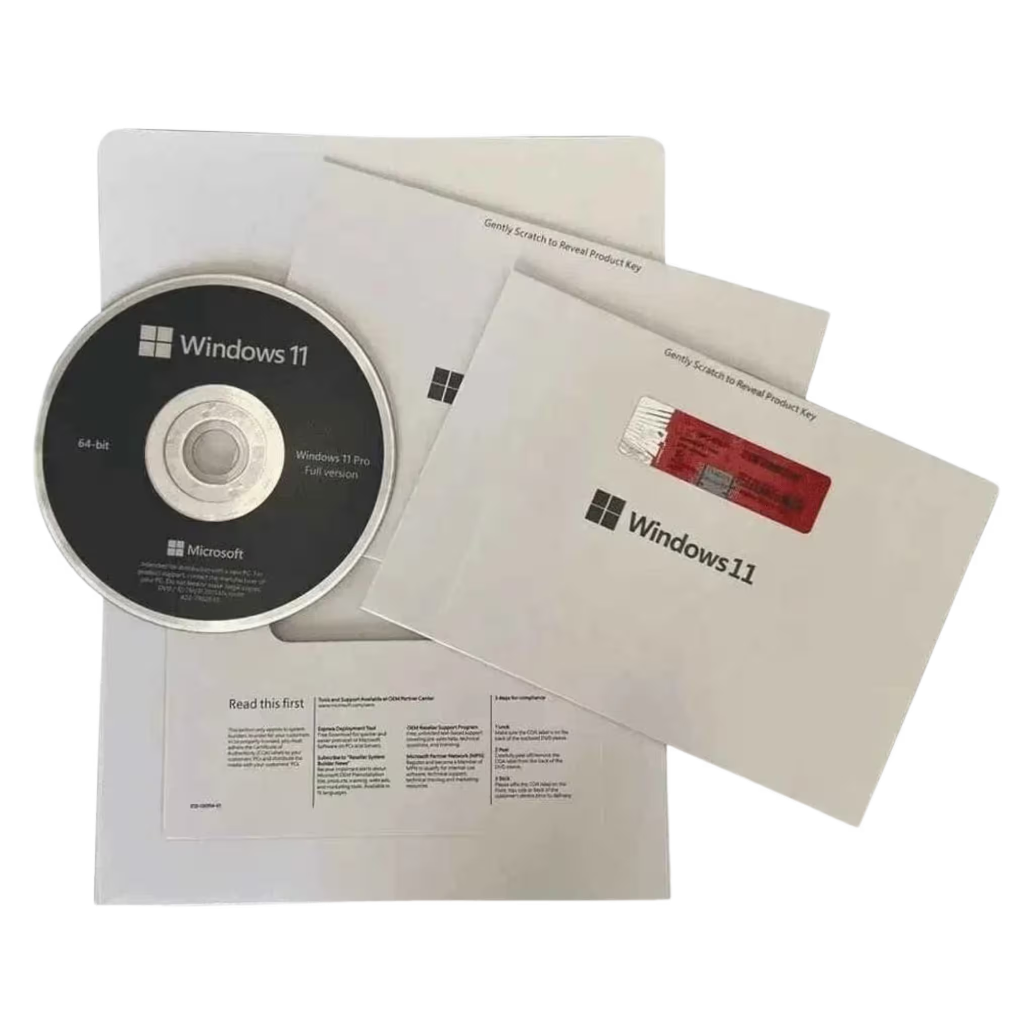 Windows 11 Pro DVD 64-bit – Original OEM-licens med produktnyckel