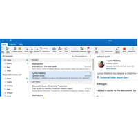 Outlook 2024 für Mac zeigt die E-Mail-Inbox mit Nachrichtenübersicht und Ordnerstruktur