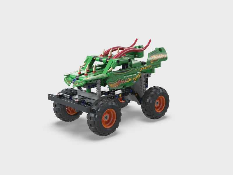 LEGO Technic Monster Jam Dragon 42149 – Spielzeug Truck Video mit Details, Rädern und Design