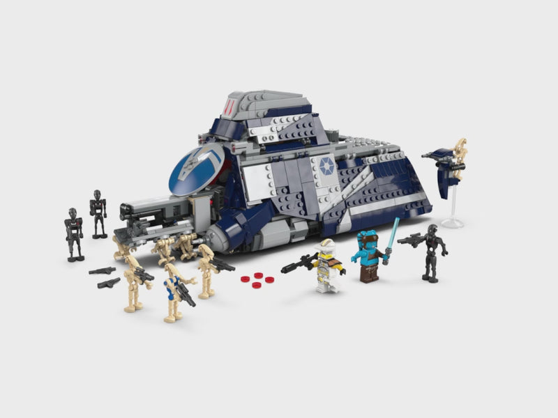LEGO Star Wars MTT 75435 kaufen – Produktvideo mit Separatisten Fahrzeug, Minifiguren und Schlacht Szene