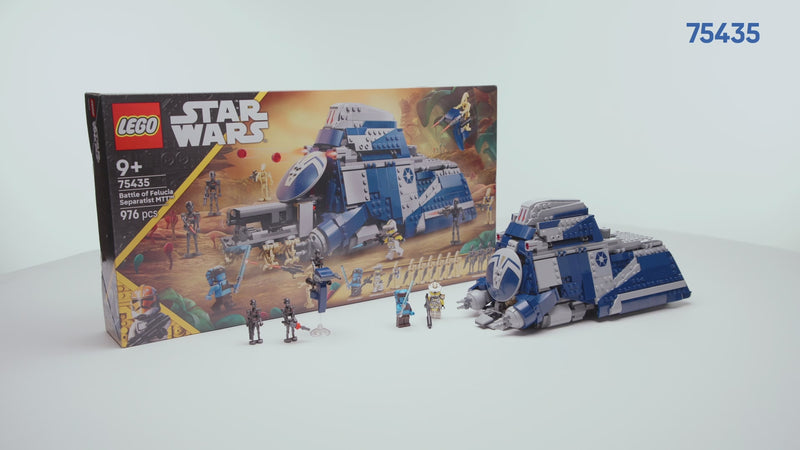 LEGO Star Wars MTT der Separatisten Schlacht von Felucia 75435 – Produktvideo mit Fahrzeug und Minifiguren