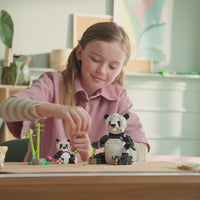 LEGO Creator Pandafamilie 31165 – Produktvideo mit Kind beim Spielen und Tier Figuren - Video