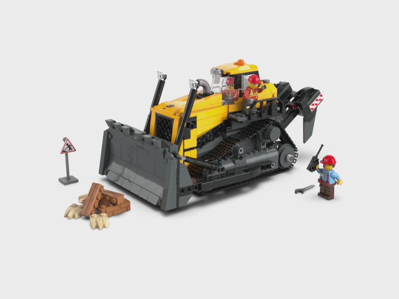 LEGO City Gelber Bulldozer 60466 kaufen – Produktvideo mit Baustellenfahrzeug und Spielszene