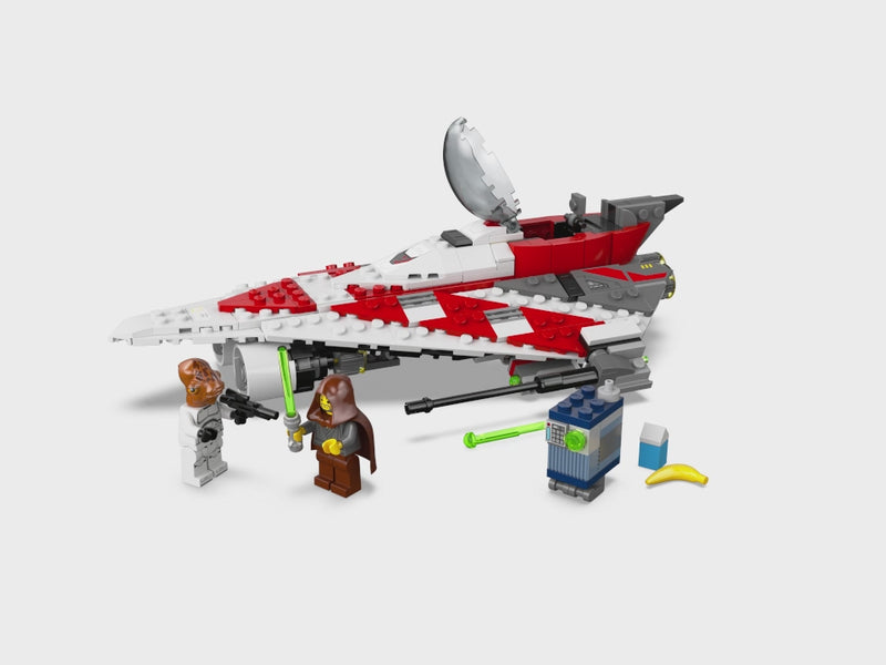 LEGO Star Wars Jedi Sternjäger 75388 – Spielzeug Raumschiff Video mit Figuren und Details