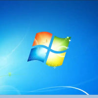 Windows 7 Home Premium Desktop Screenshot mit Widgets und Startleiste
