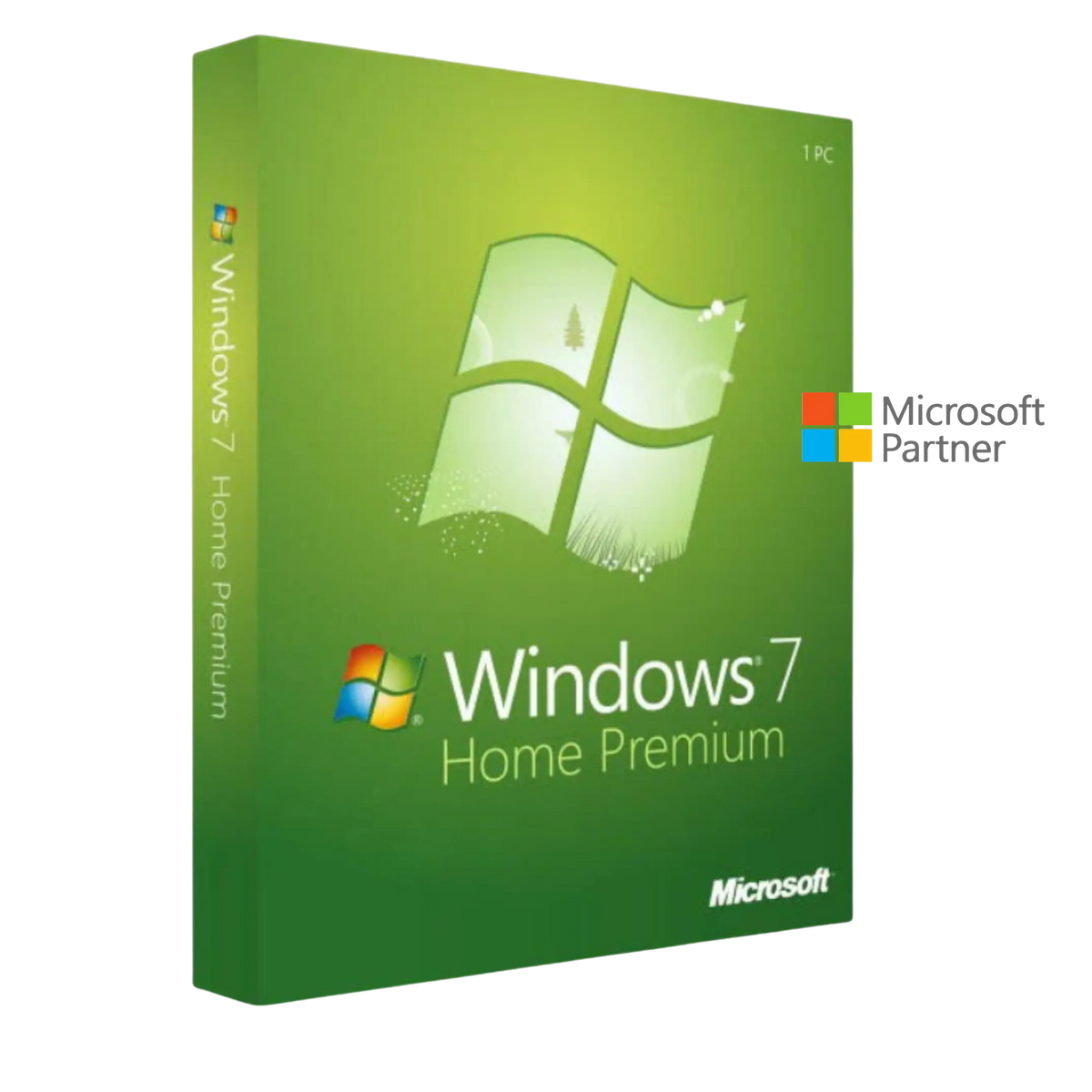 Windows 7 Home Premium OEM Lizenz – Produktbild der Softwarebox