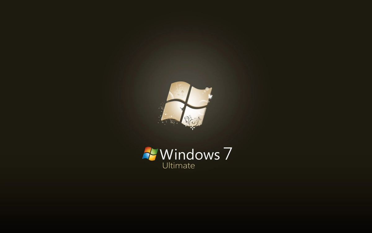 Windows 7 Ultimate Startbildschirm nach Installation