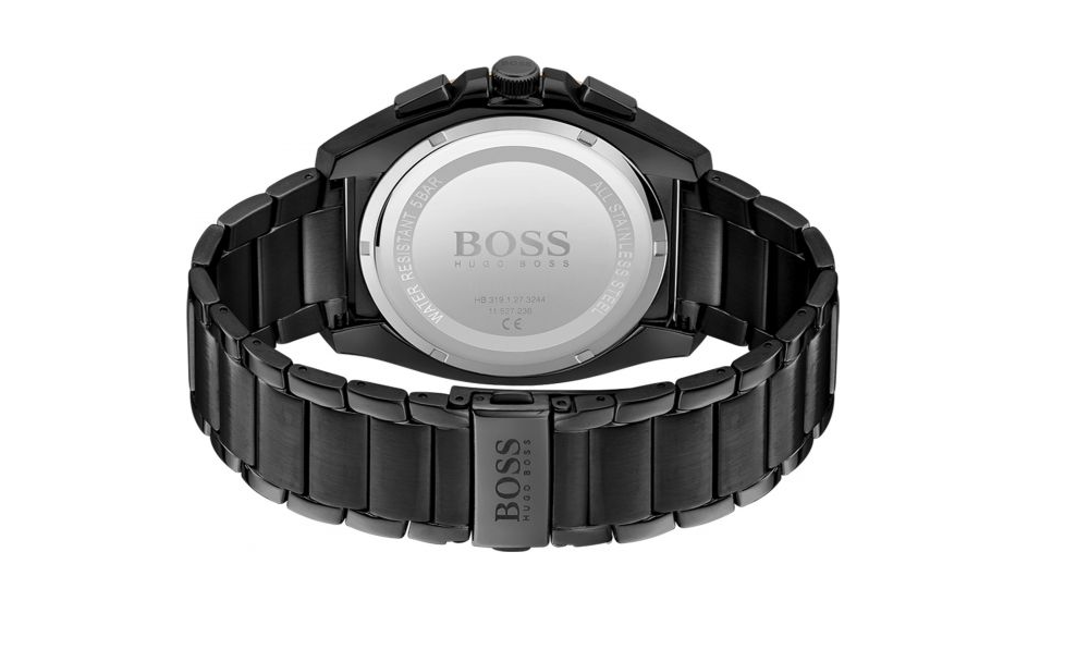 Hugo Boss Uhr 1513885 Herren Armbanduhr Grau