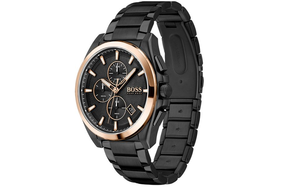 Hugo Boss Uhr 1513885 Herren Armbanduhr Grau